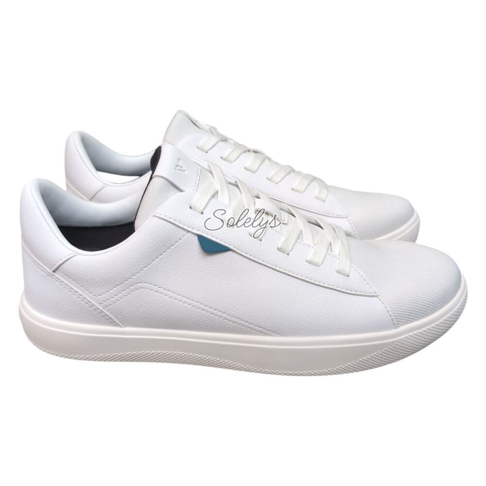 Vessi White Sneakers with Blue Accent - Picture 4 of 13